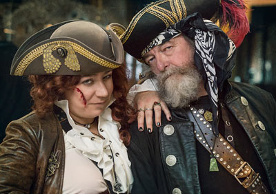 Black (Bonny) Rose and Johnny Sacrifice